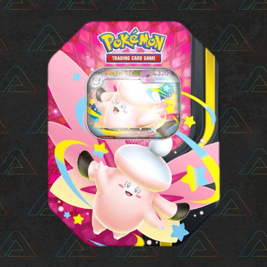 Pokémon TCG: Mega Moonlit Tin - Mega Clefable ex