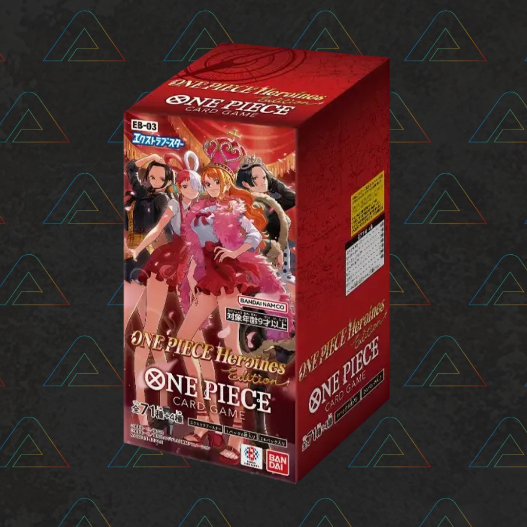 One Piece Card Game: Booster Box (EB-03) HEROINES EDITION Japanese
