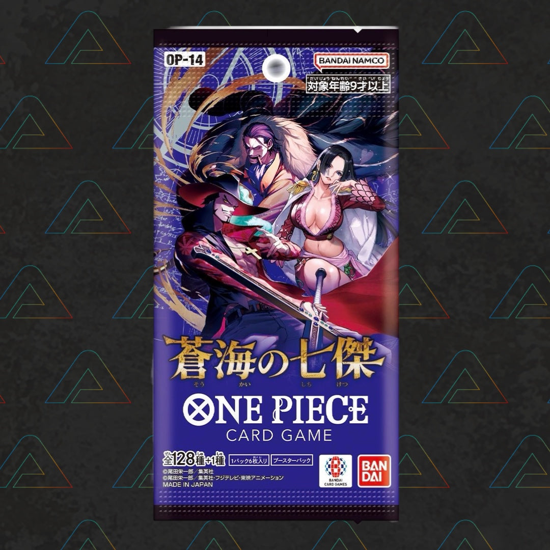 One Piece OP14 THE AZURE SEA’S SEVEN Japanese Booster Box