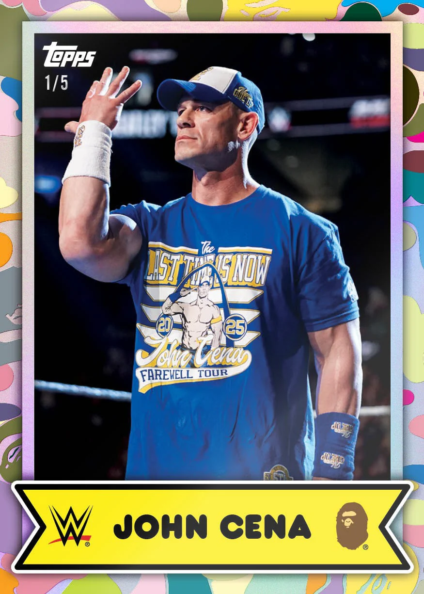 Topps x BAPE x WWE Box