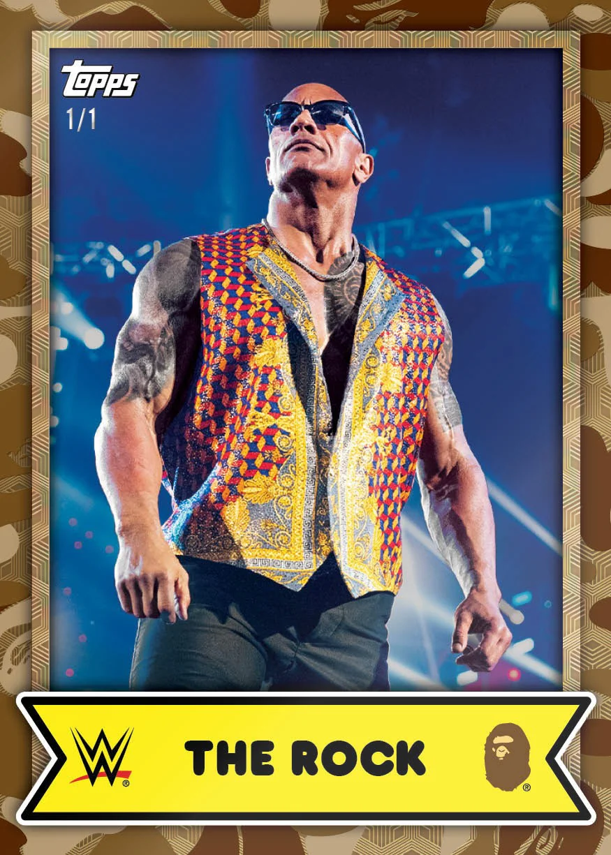 Topps x BAPE x WWE Box