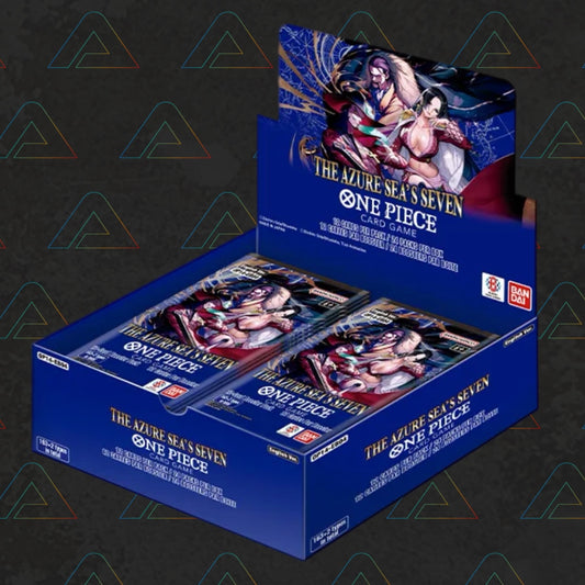 One Piece Card Game: Booster Box (OP14-EB04) The Azure Sea’s Seven