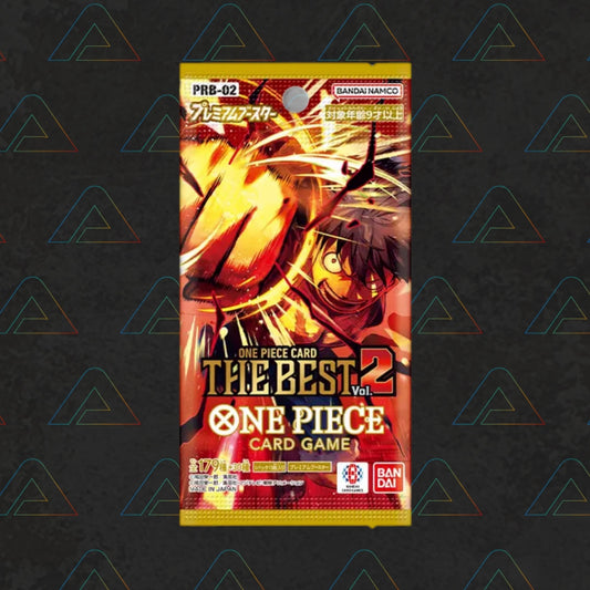 One Piece Card Game: The Best Premum Booster Pack PRB02 (Japanese Trading Cards)