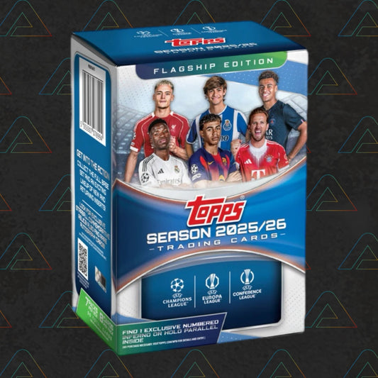 2025-26 Topps UEFA Club Competitions Soccer Blaster Box