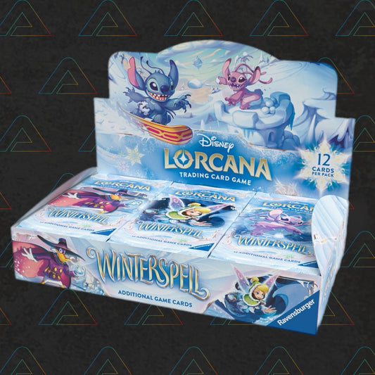 Disney Lorcana TCG - Winterspell Booster Pack Display (24 Packs)