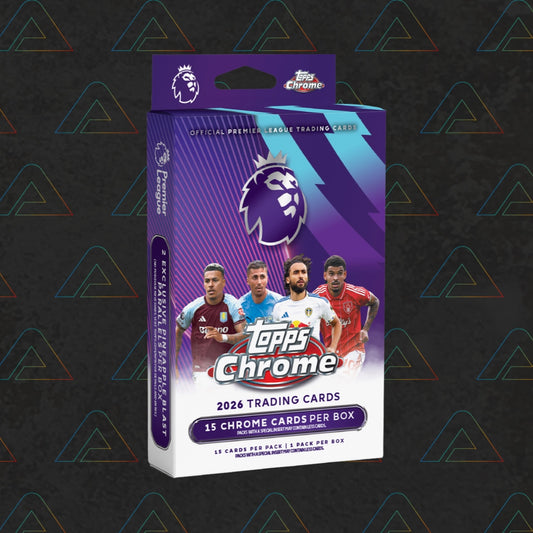 2026 Topps Premier League Chrome Hanger Box