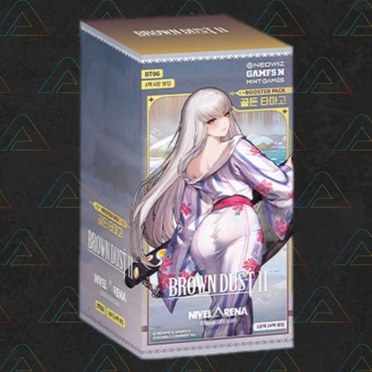 Nivel Arena Brown Dust 2 Booster Box BT06 Booster Box Korean
