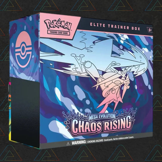 LIVE OPENED ONLY - Pokémon TCG: Mega Evolution Chaos Rising - Elite Trainer Box