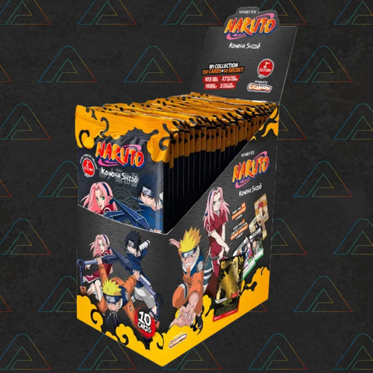 PRE-ORDER - Naruto Mythos TCG - Set 01 - Konoha Shido - Booster Box (24x Packs) (2nd Edition) June 26th 2026