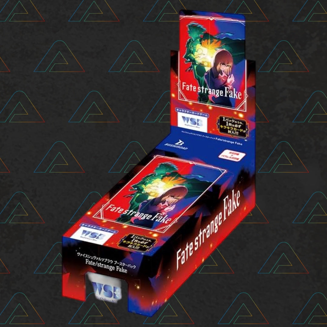 Pre-Order Fate Strange Fake Weiss Blau Booster Box (Japanese Trading Cards)