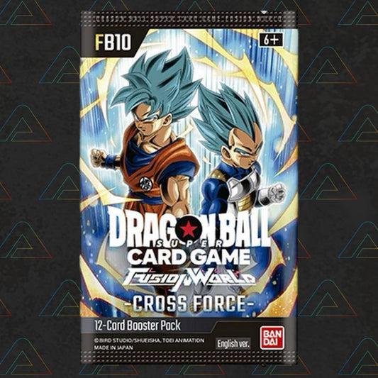 Dragon Ball Super CG: Booster Pack - Fusion World 10 (FB10) Cross Force