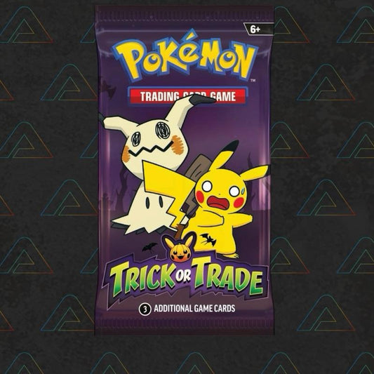 1 x Pokemon 2023 Trick or Trade Series 2 Booster Pack Trading Cards (English Trading Cards)