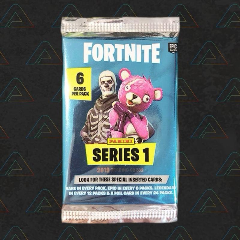 1 X Fortnite Series 1 Panini Booster Pack (English Trading Cards)
