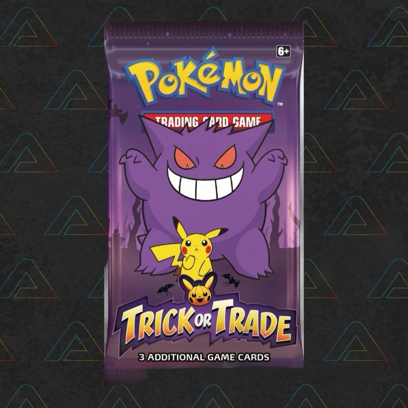 1 x Pokemon 2022 Trick or Trade Series 1 Booster Pack Trading Cards