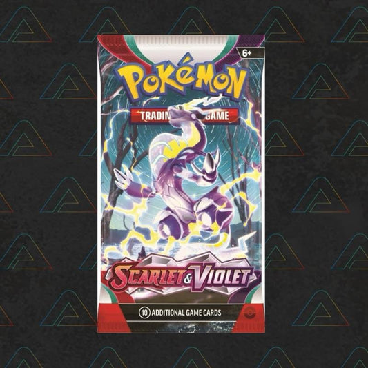 1 x Scarlet & Violet Base Set Booster Pack (English Trading Cards)