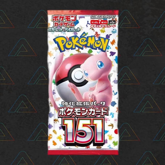 1 x Japanese Pokémon 151 Booster Pack (Japanese Trading Cards)