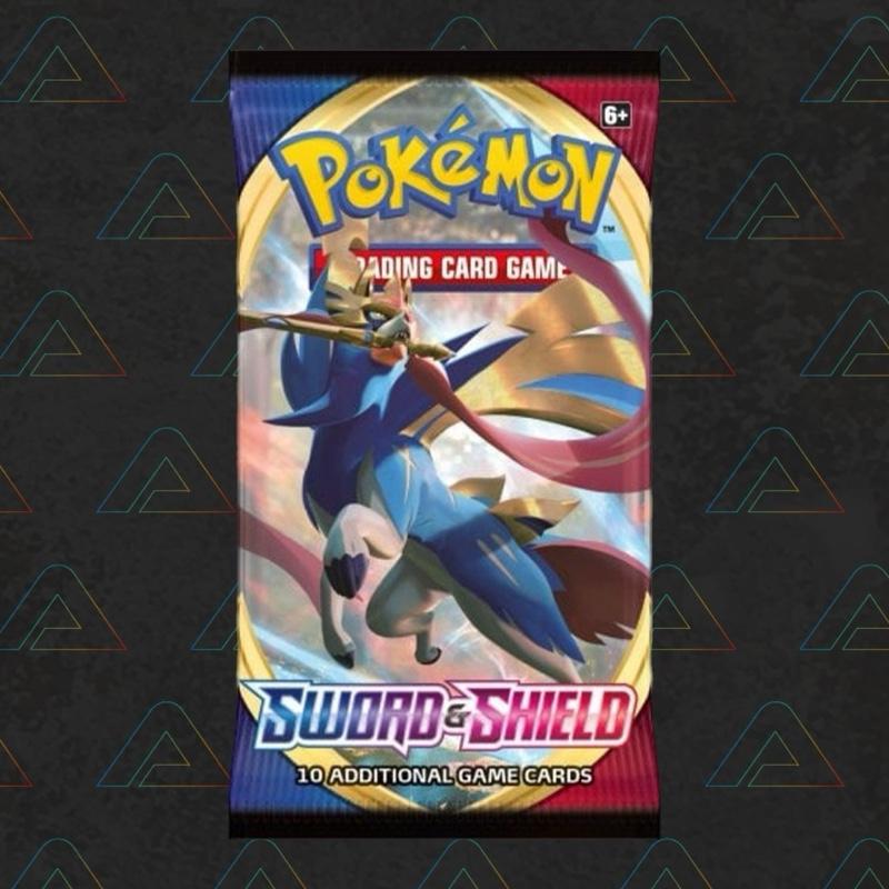 1 x Sword & Shield Base Set Booster Pack (English Trading Cards)
