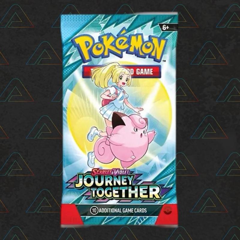 1 X Pokemon Journey Together Booster Pack (English Trading Cards)