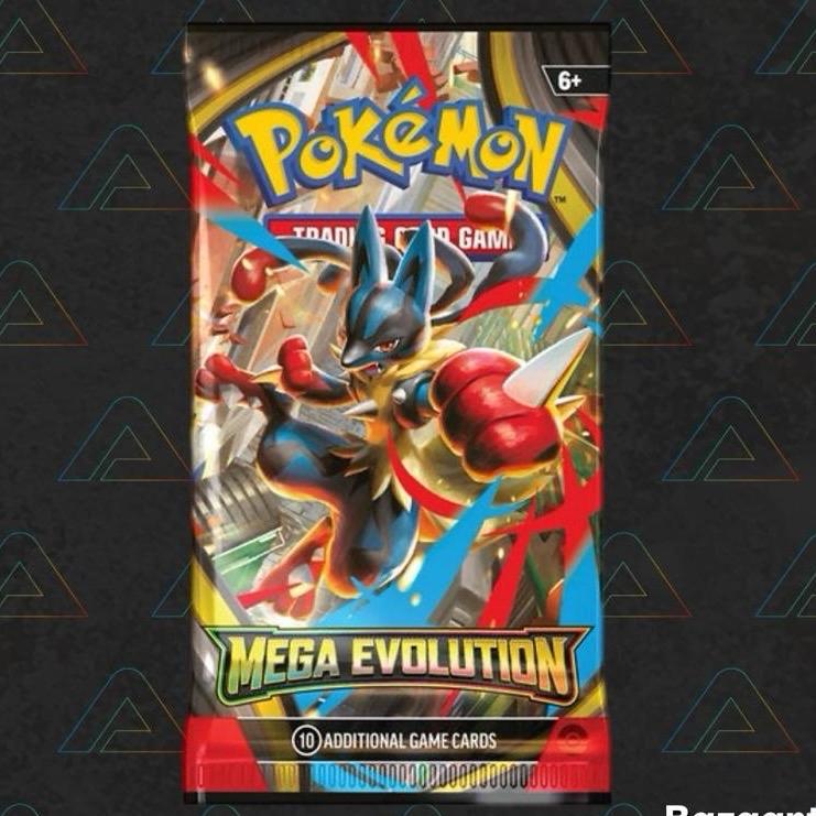 1 x Pokemon Mega Evolution English Booster Pack (Trading Cards)