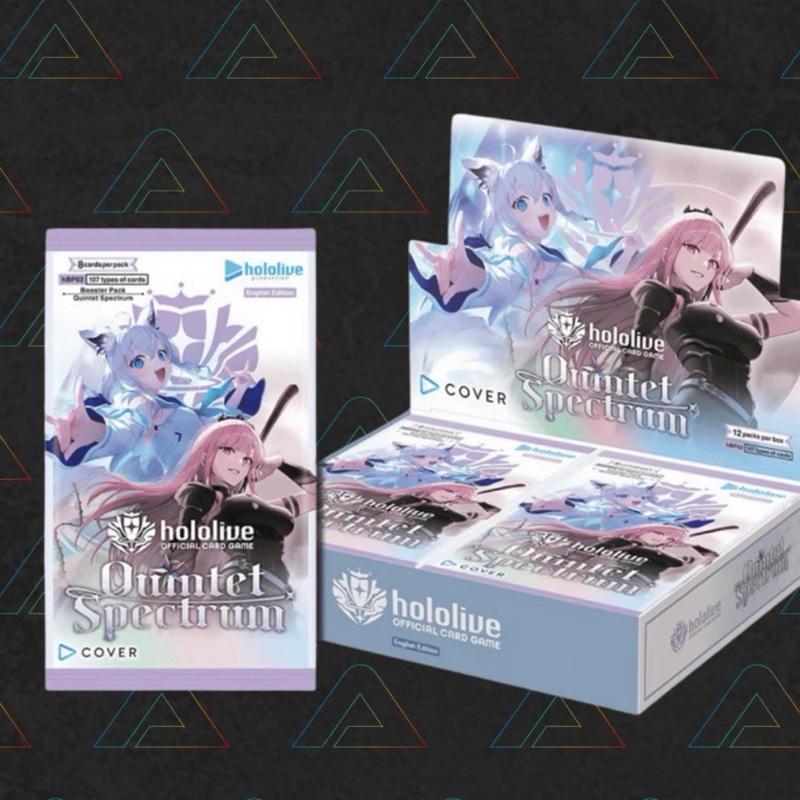 1 x hololive Official Card Game - Quintet Spectrum - Booster Box (12x Packs)