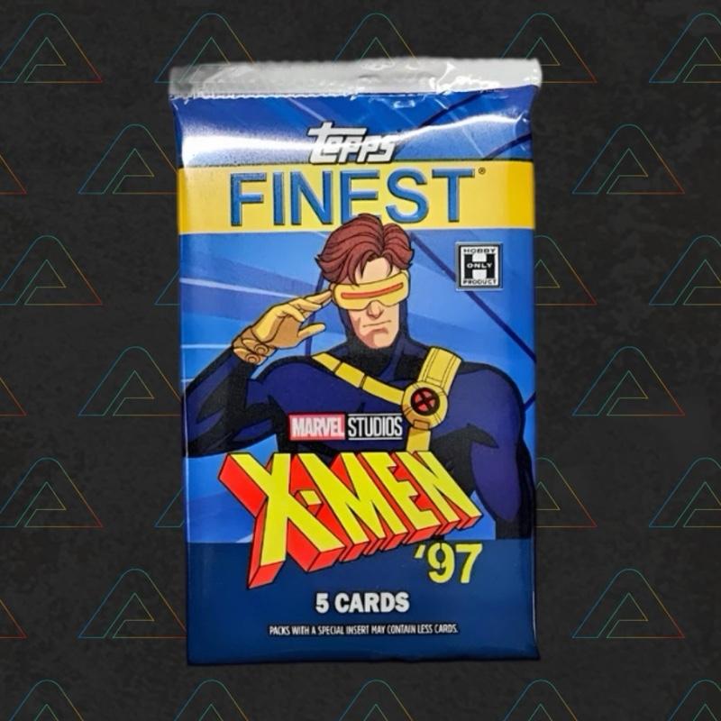 1 x  X-Men 97’ Topps Finest Hobby Pack (5 Cards) Trading Cards