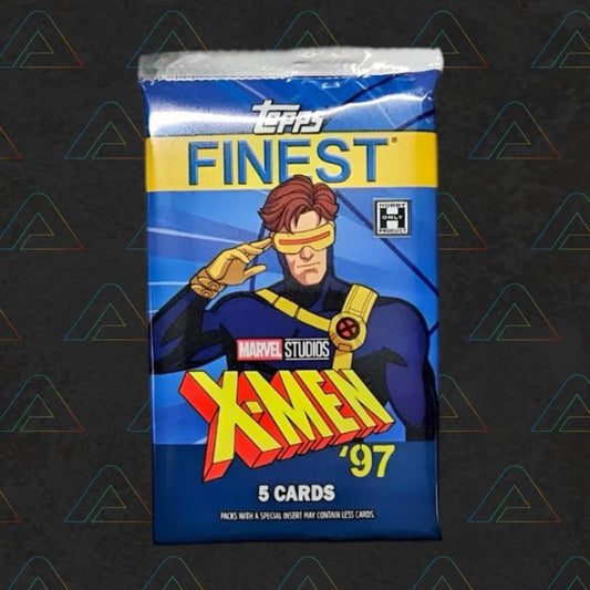 1 x  X-Men 97’ Topps Finest Hobby Pack (5 Cards) Trading Cards
